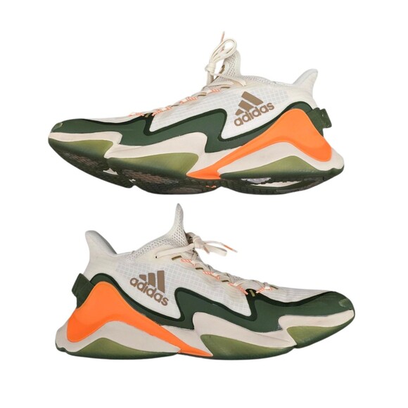 Adidas Mahomes 1 Impact FLX Mens Size 13 Sneakers Shoes Khaki Green GV9881 main image 12